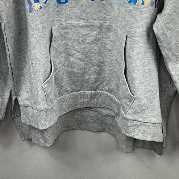 Disney Parks Gray Iridescent Magic Kingdom Hoodie Sweatshirt Size XL Castle Tink - Picture 4 of 14